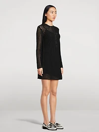 Micah Crochet Mini Dress