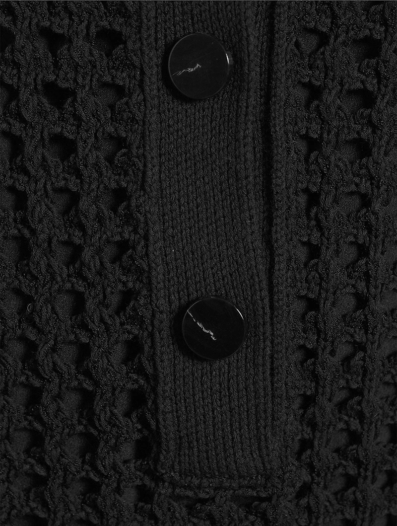 Micah Crochet Mini Dress