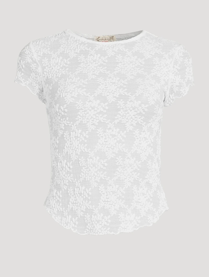 Ready To Go Lace T-Shirt