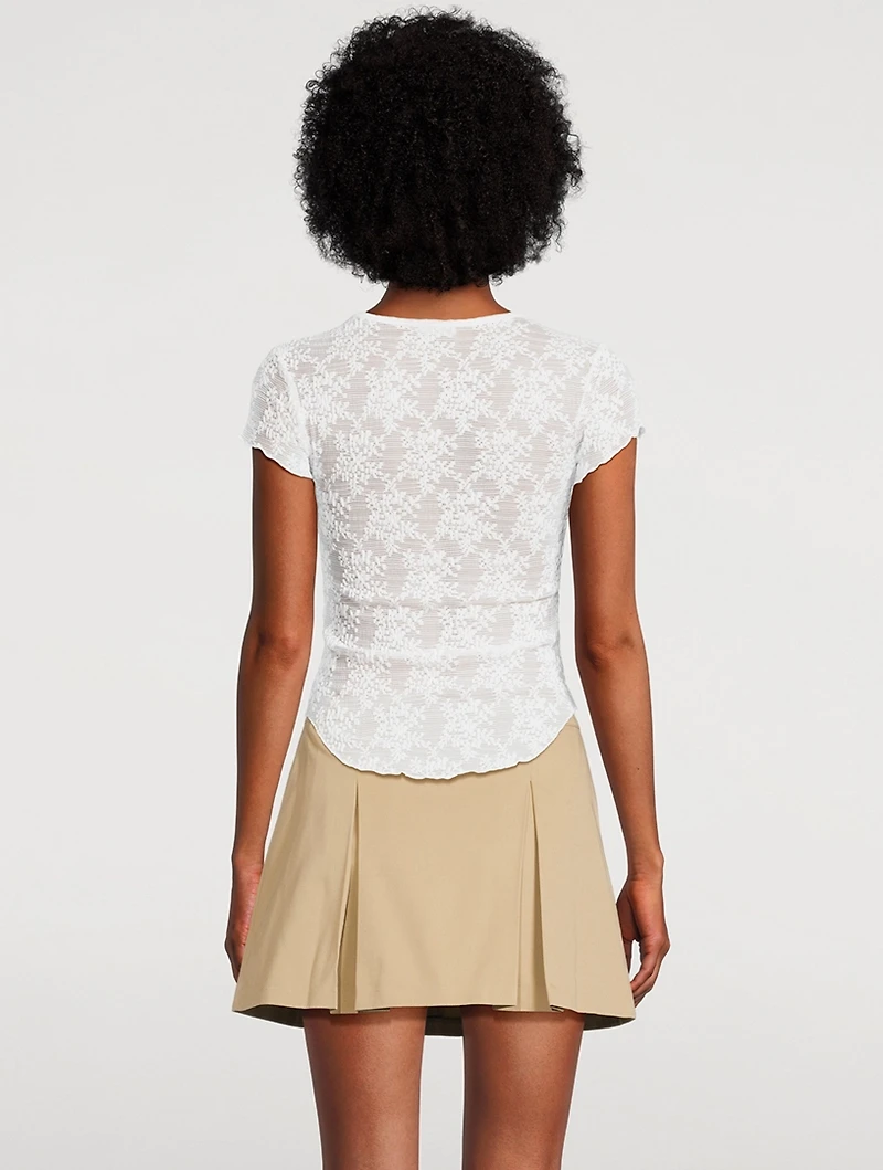Ready To Go Lace T-Shirt