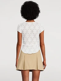 Ready To Go Lace T-Shirt