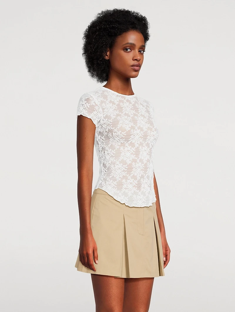 Ready To Go Lace T-Shirt
