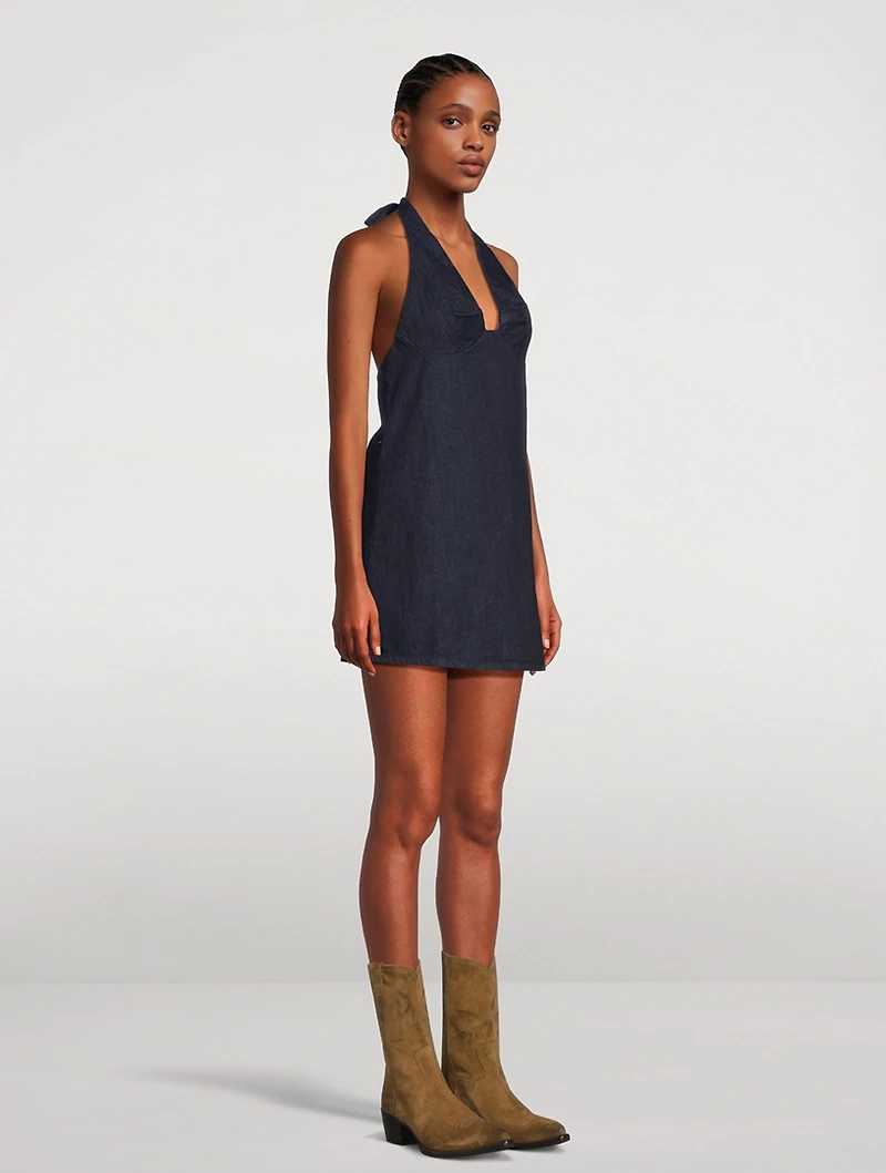 Trevi Denim Mini Dress