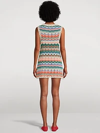 Sandy Mae Crochet Mini Dress