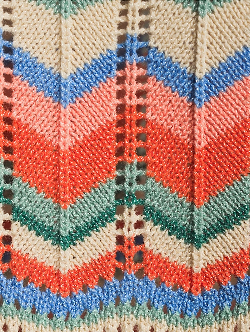 Sandy Mae Crochet Mini Dress
