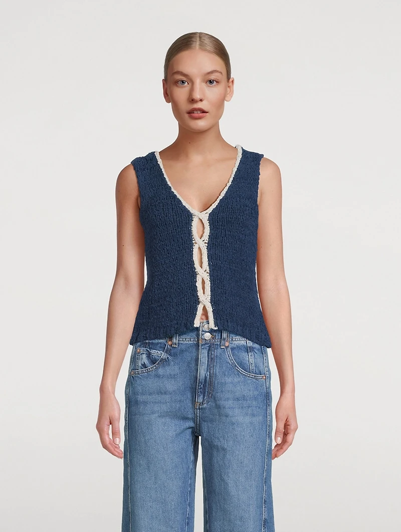 Sicily Sleeveless Sweater