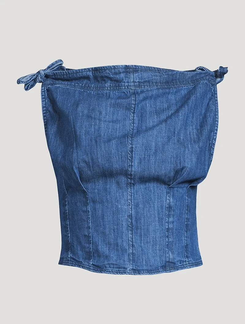 Louie Denim Top
