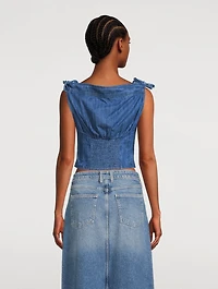 Louie Denim Top