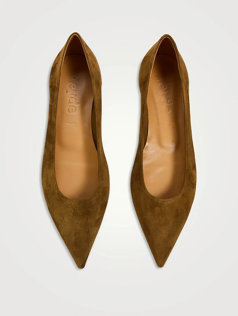 Cassy Suede Ballet Flats