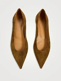 Cassy Suede Ballet Flats