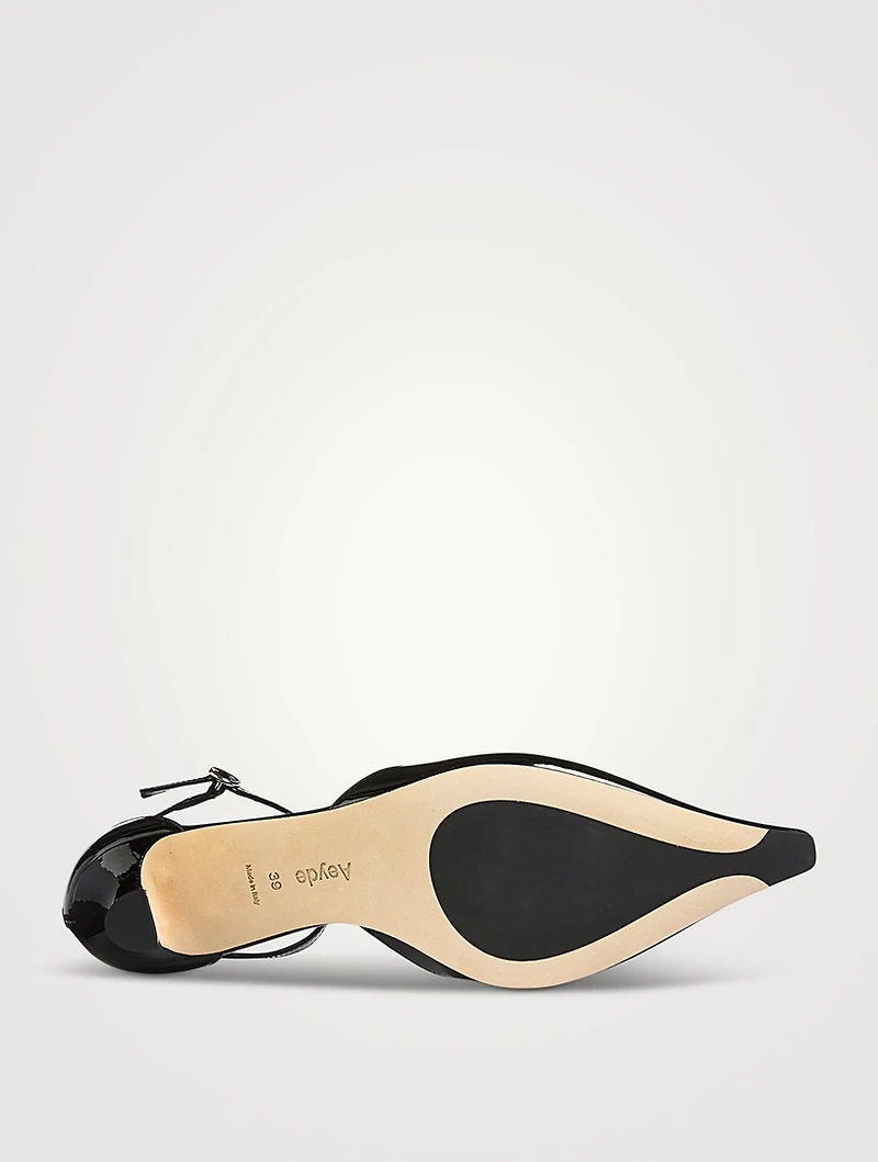 Liz Patent Leather T-Strap Pumps