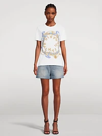 T-Shirt Balmain Chain Print