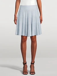 Textured Knit Skirt