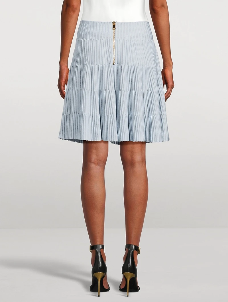 Textured Knit Skirt