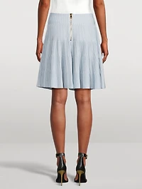 Textured Knit Skirt