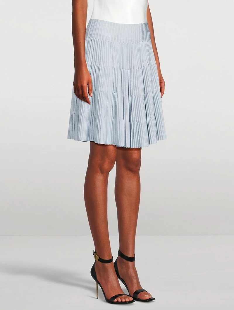 Textured Knit Skirt