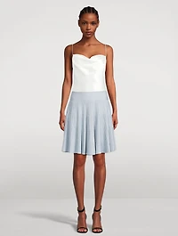 Textured Knit Skirt