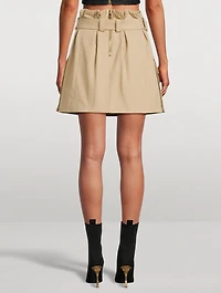 Belted Cargo Skirt