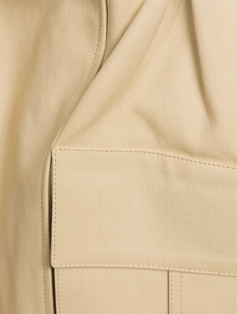 Belted Cargo Skirt