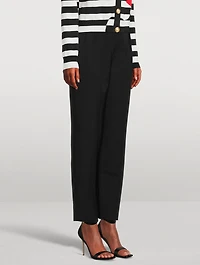Grain de Poudre Wool Trousers