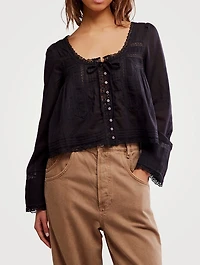 Evermore Cotton Blouse