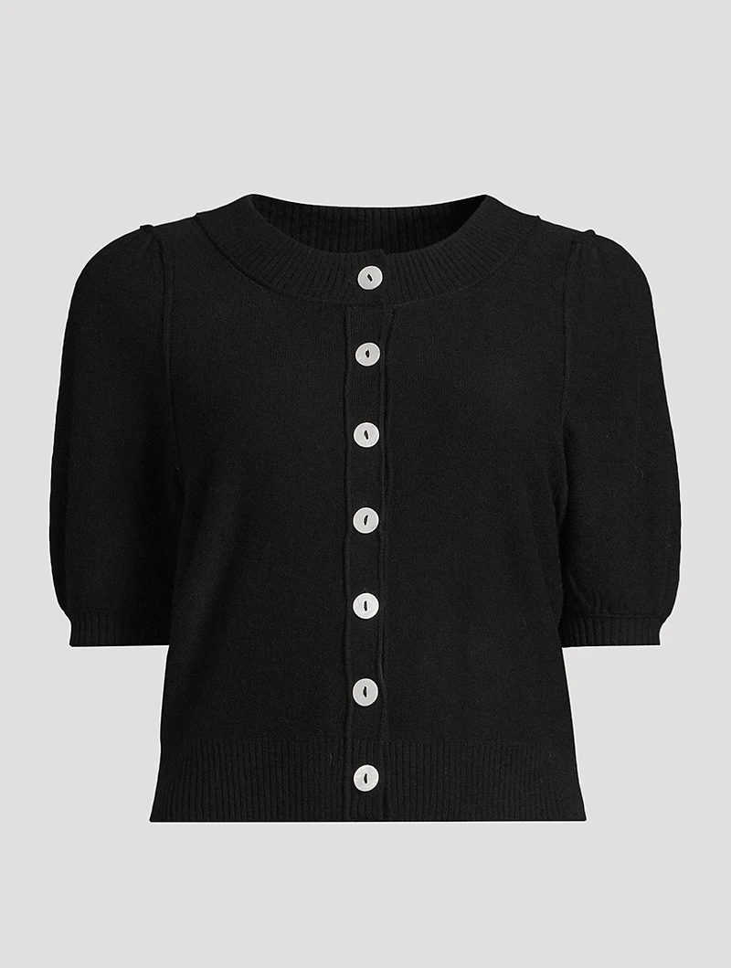 Isla Short-Sleeve Cardigan