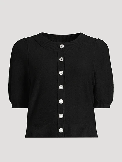 Isla Short-Sleeve Cardigan
