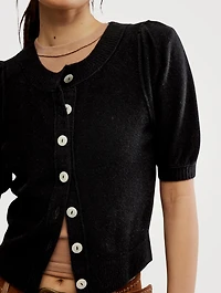 Isla Short-Sleeve Cardigan