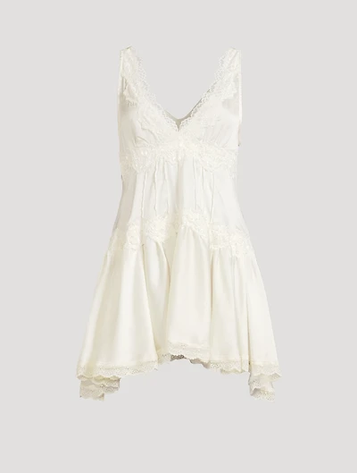 This Groove Lace-Trimmed Slip Dress