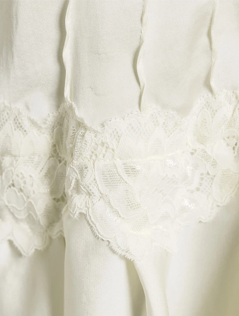 This Groove Lace-Trimmed Slip Dress
