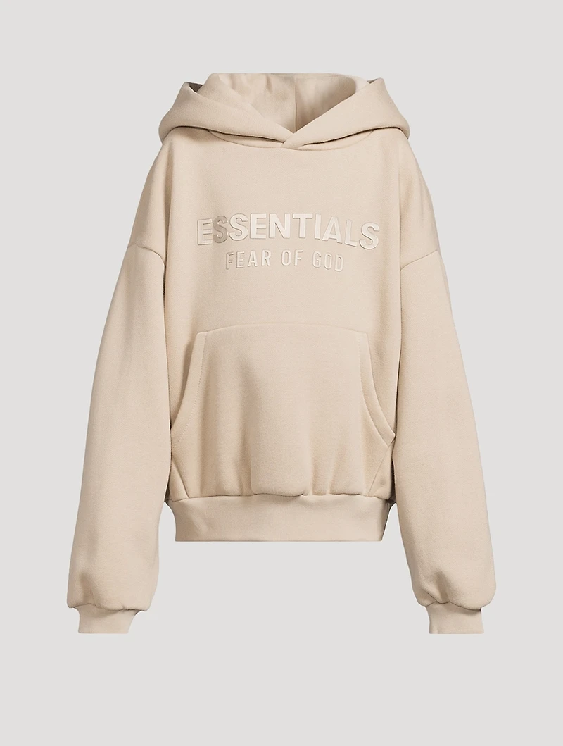 Cotton-Blend Fleece Hoodie
