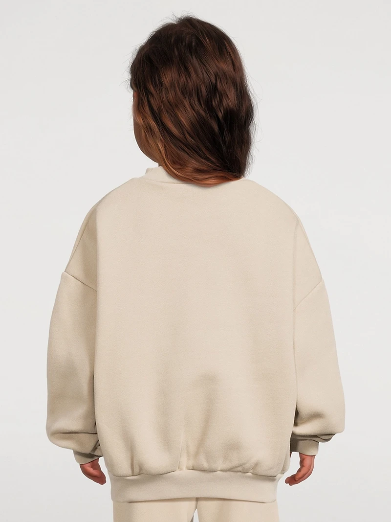 Fleece Crewneck Sweatshirt