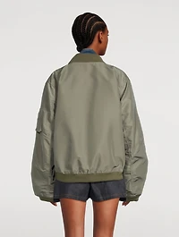 sacai x Levi's® Reversible Denim And Matelassé Twill Blouson Jacket