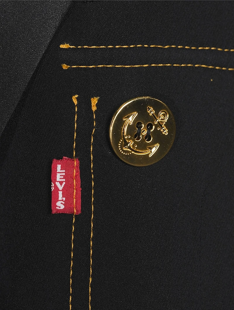 sacai x Levi's® Denim And Matelassé Twill Jacket