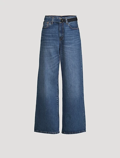 sacai x Levi's® Wide-Leg Jeans