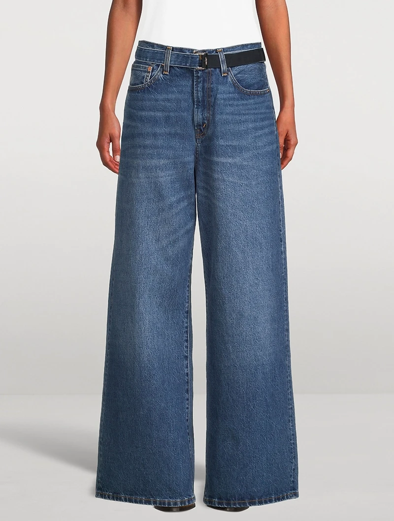 sacai x Levi's® Wide-Leg Jeans