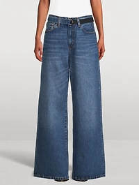 sacai x Levi's® Wide-Leg Jeans