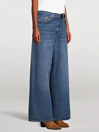 sacai x Levi's® Wide-Leg Jeans