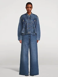 sacai x Levi's® Wide-Leg Jeans