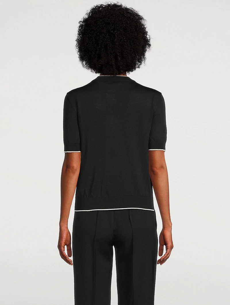 Balmain Emblème-Embroidered Sweater