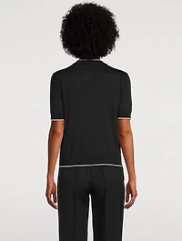 Balmain Emblème-Embroidered Sweater
