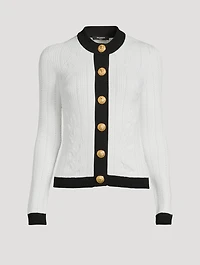 Pointelle Cardigan