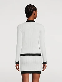 Pointelle Cardigan