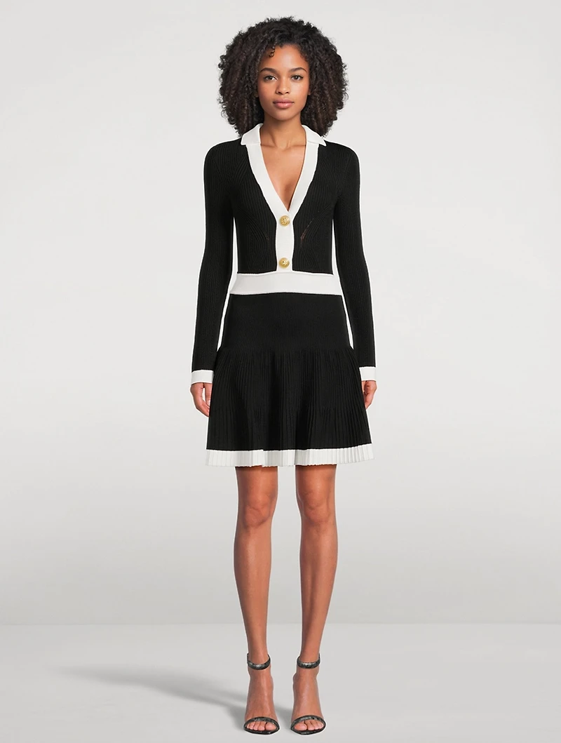 Knit Mini Dress