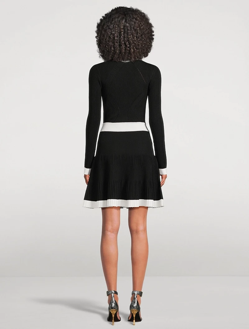 Knit Mini Dress