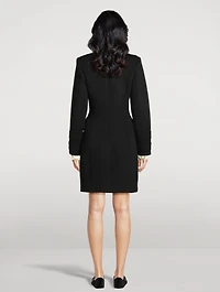 Double-Breasted Wool And Cashmere Coat
