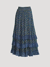 Brynn Maxi Skirt Floral Print