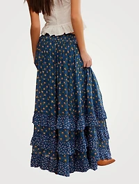 Brynn Maxi Skirt Floral Print