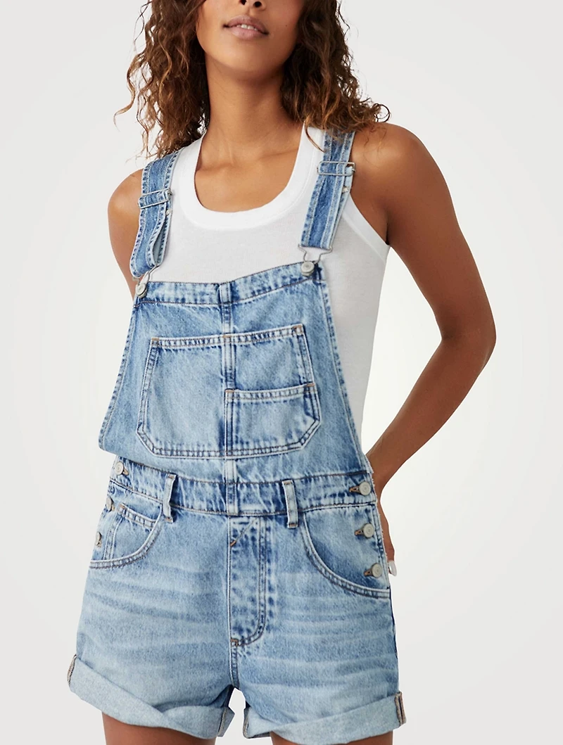 Ziggy Denim Short Overalls