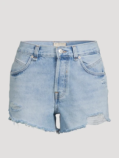 Now Or Never Denim Shorts